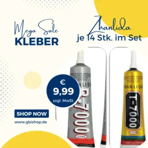 14 Stk. T-7000 Klebstoff schwarz, 50ml Artikel-Nr. 4255839205089