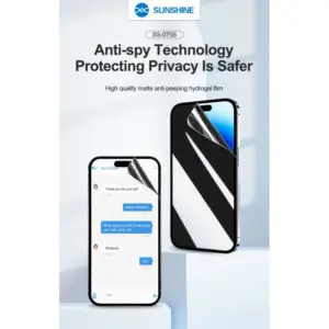 Hydrogel Schutzfolie SS-057S privacy film 50 Stk. Artikel-Nr. 4255839205867 Marke Sunshine Tools & Laminiermaschinen