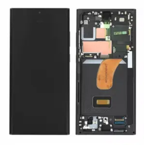 Display für Samsung Galaxy S23 Ultra/S918 OLED mit Rahmen
