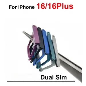 Dual SIM Kartenhalter für iPhone 16 Plus Artikel-Nr. V