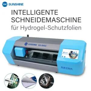 Sunshine Schneidemaschine für Hydrogel Schutzfolie SS-890C Artikel-Nr. 4255839201159 Marke Sunshine Tools & Laminiermaschinen