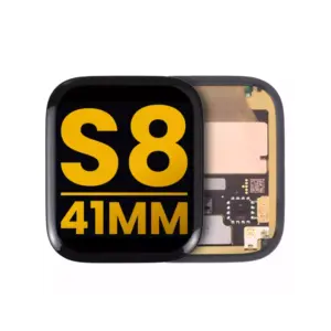 Display für Apple Watch Serie 8 41mm Original Gebraucht Schwarz Artikel-Nr. 4255839214746