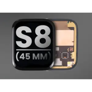 Display für Apple Watch Serie 8 45mm Original Gebraucht Schwarz Artikel-Nr. 4255839214715