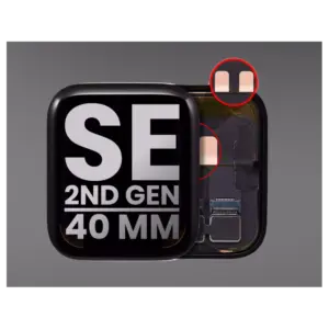 Display für Apple Watch Serie SE (2022) 40mm Original Gebraucht Schwarz Artikel-Nr. 4255839214722